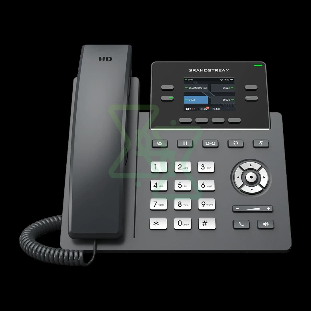 Grandstream GRP2612P – Telefon IP Profesional cu PoE și 4 Linii